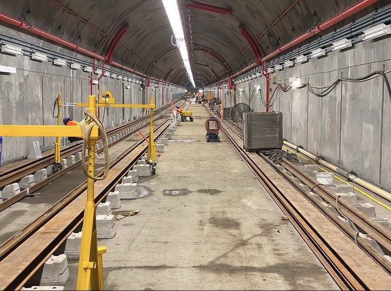 Rail Cantech’s first-ever rubber-tyred metro project